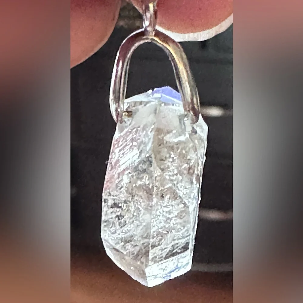 Herkimer Diamond Crystal Necklace
